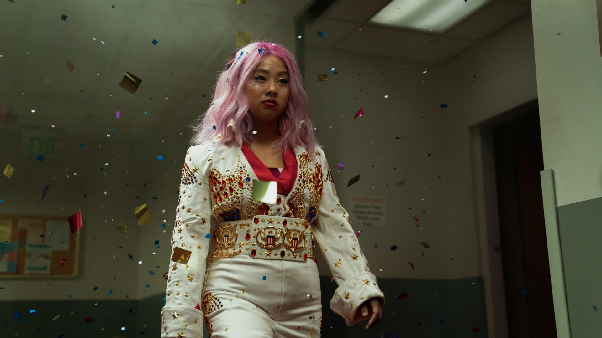 Stephanie Hsu in "Everything Everywhere All at Once." (Courtesy A24)