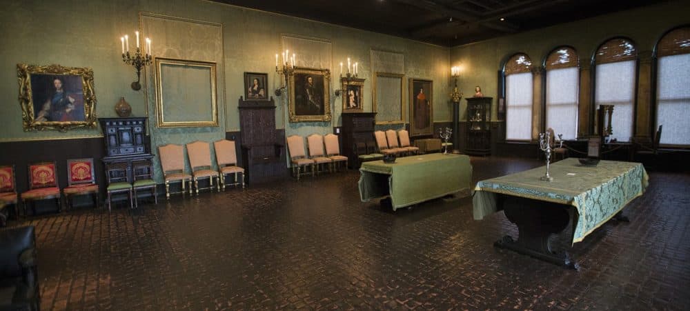 The Dutch Room at the Isabella Stewart Gardner Museum. (Jesse Costa/WBUR)