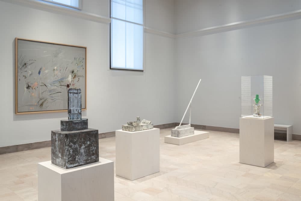 20th- and 21st-Century Art Gallery, featuring works by Cy Twombly, at the Museum of Fine Arts, Boston. (Courtesy Museum of Fine Arts, Boston)