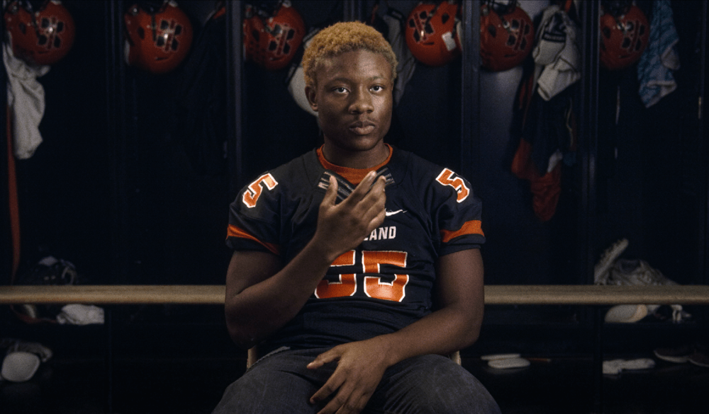 From &quot;Audible,&quot; a documentary about the football team at the Maryland School for the Deaf. (Netflix)