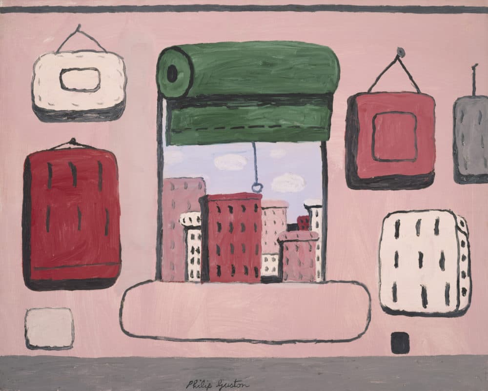 Philip Guston, "Open Window," 1969. (Courtesy Museum of Fine Arts, Boston)