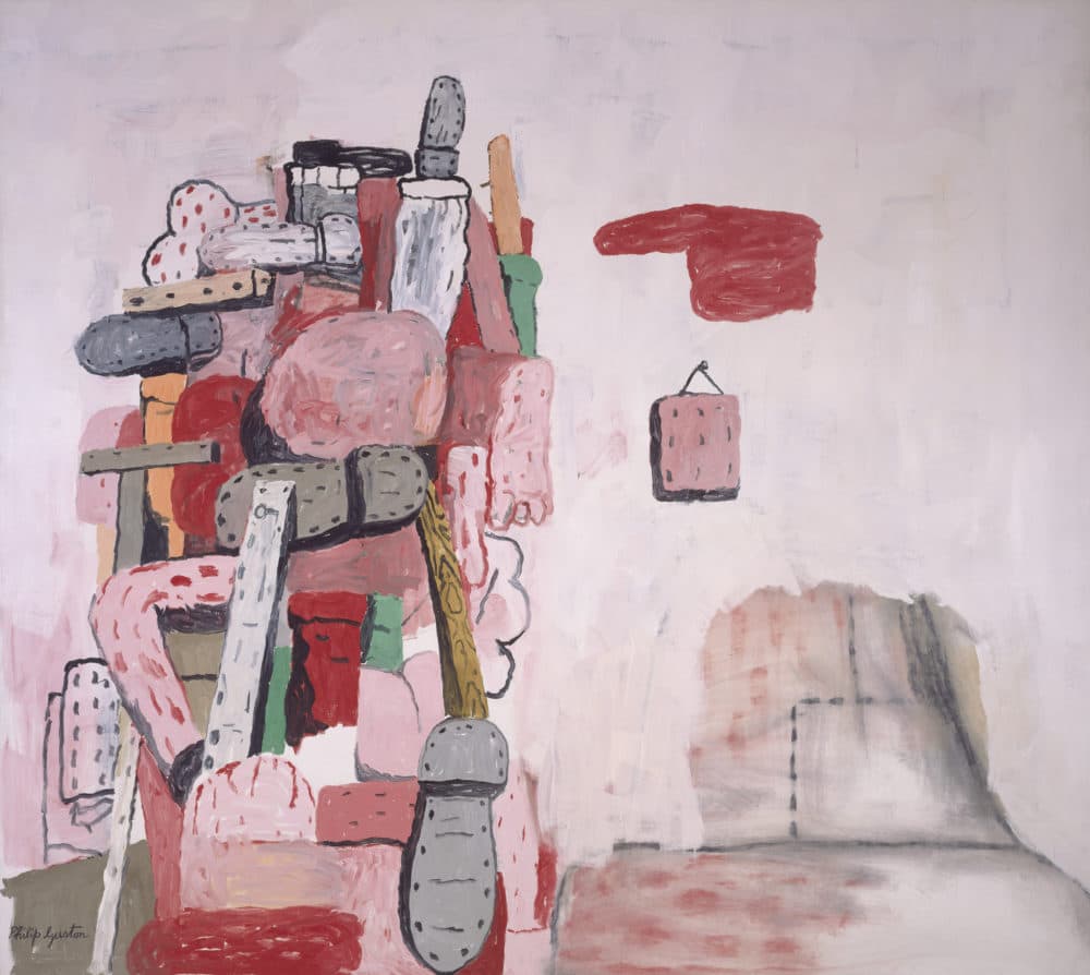 Philip Guston, "Tower," 1970. (Courtesy Museum of Fine Arts, Boston)