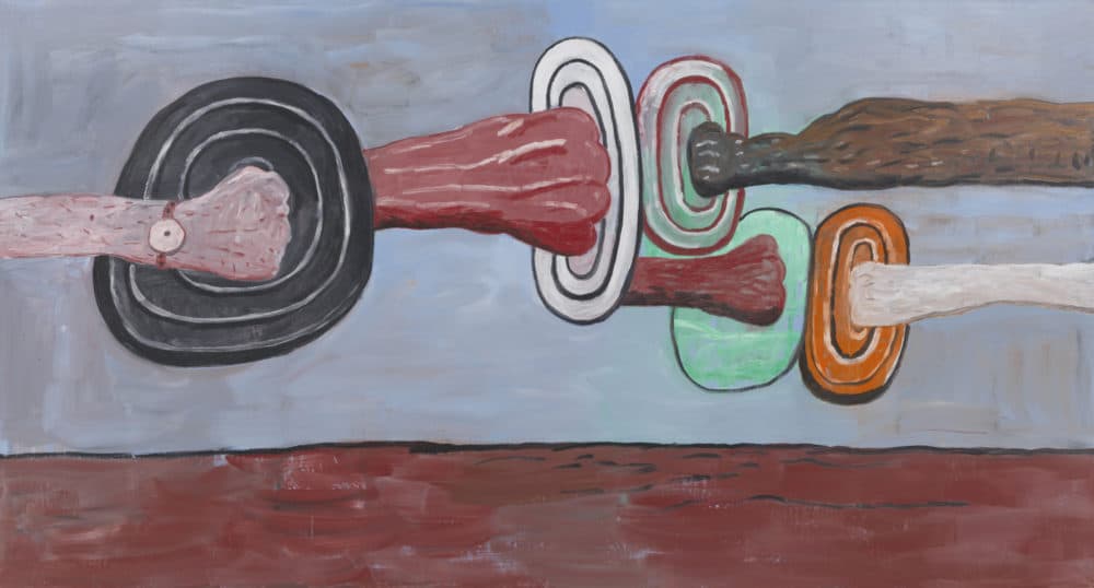 Philip Guston, "Aegean," 1978. (Courtesy Museum of Fine Arts, Boston)