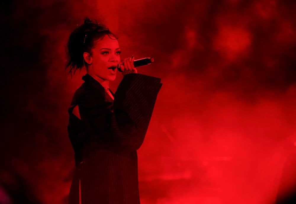 Rihanna performs onstage during CBS RADIOs third annual We Can Survive, presented by Chrysler, at the Hollywood Bowl on October 24, 2015 in Hollywood, California. (Christopher Polk/Getty Images for CBS Radio Inc.)