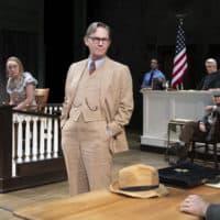 Richard Thomas in a courtroom scene from "To Kill a Mockinbird" at the Citizens Bank Opera House. (Courtesy Julieta Cervantes)