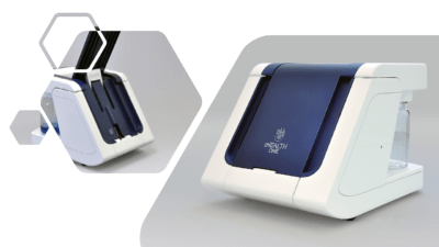 A image of the rHEALTH ONE device. (Courtesy rHEALTH)
