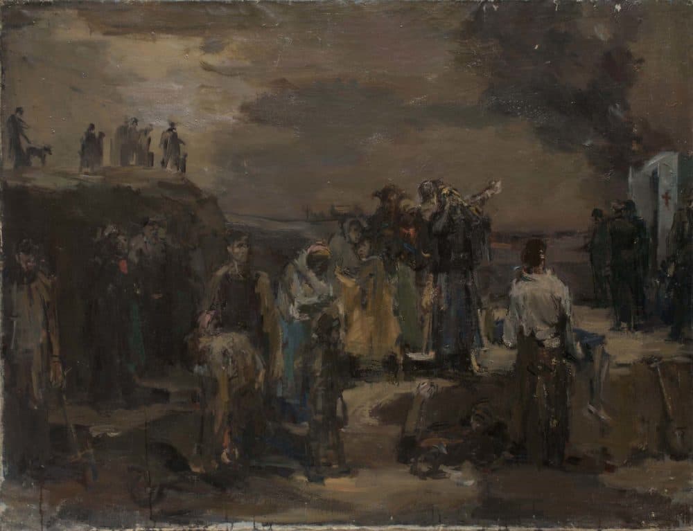 Felix Lembersky, "Babyn Yar" series, oil on canvas, ca 1944-52. (Courtesy)