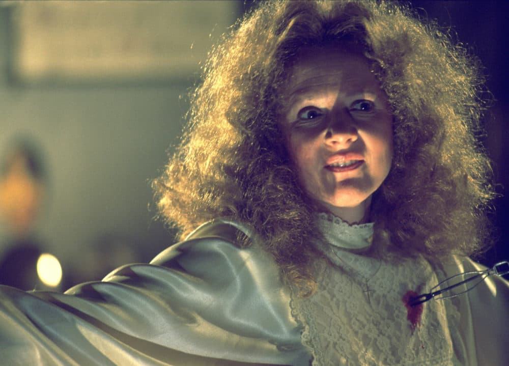 Piper Laurie as Margaret White in "Carrie" (1976). (Courtesy United Artists/Photofest)