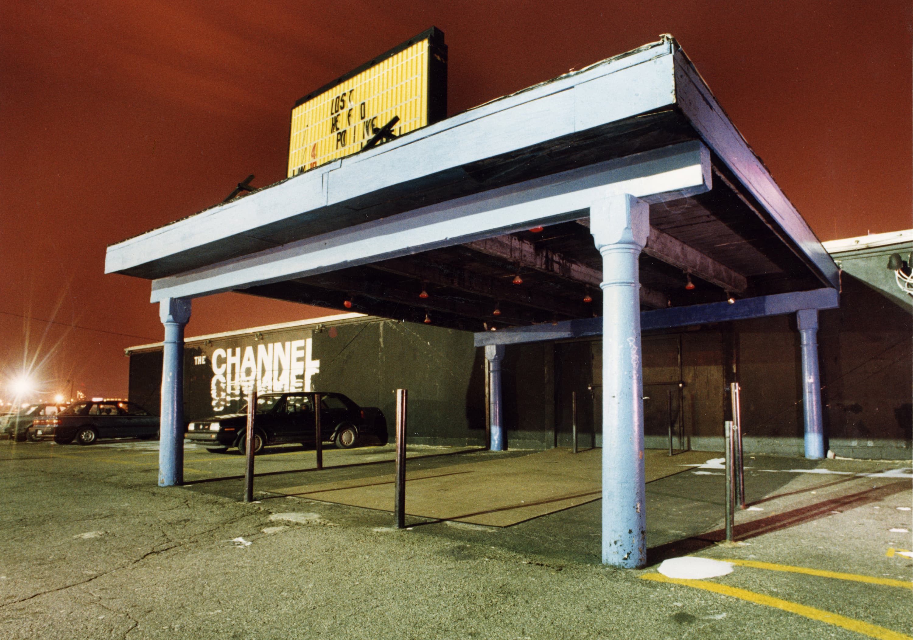 The Channel at Necco Place in Boston, Jan. 21, 1992. (John Blanding/The Boston Globe via Getty Images)