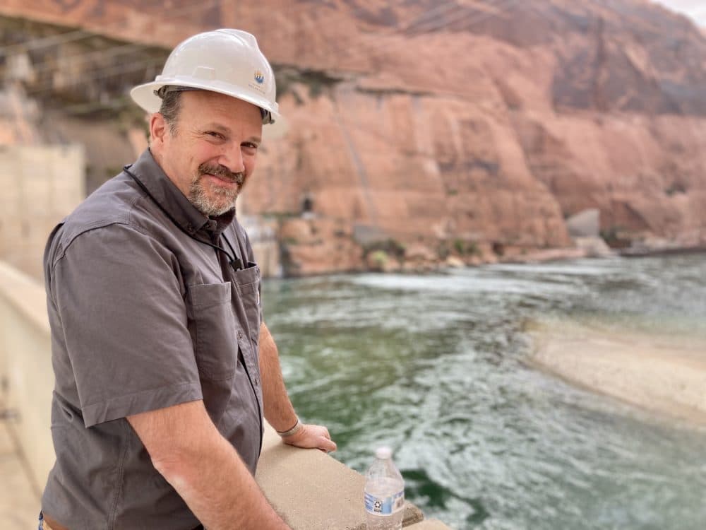 Bob Martin is deputy power manager at the Glen Canyon Dam. (Peter O'Dowd/Here & Now)