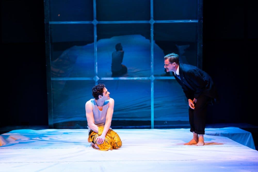 Mishka Yarovoy and Mark H. Dold in SpeakEasy Stage’s "The Inheritance." (Courtesy Nile Scott Studios)