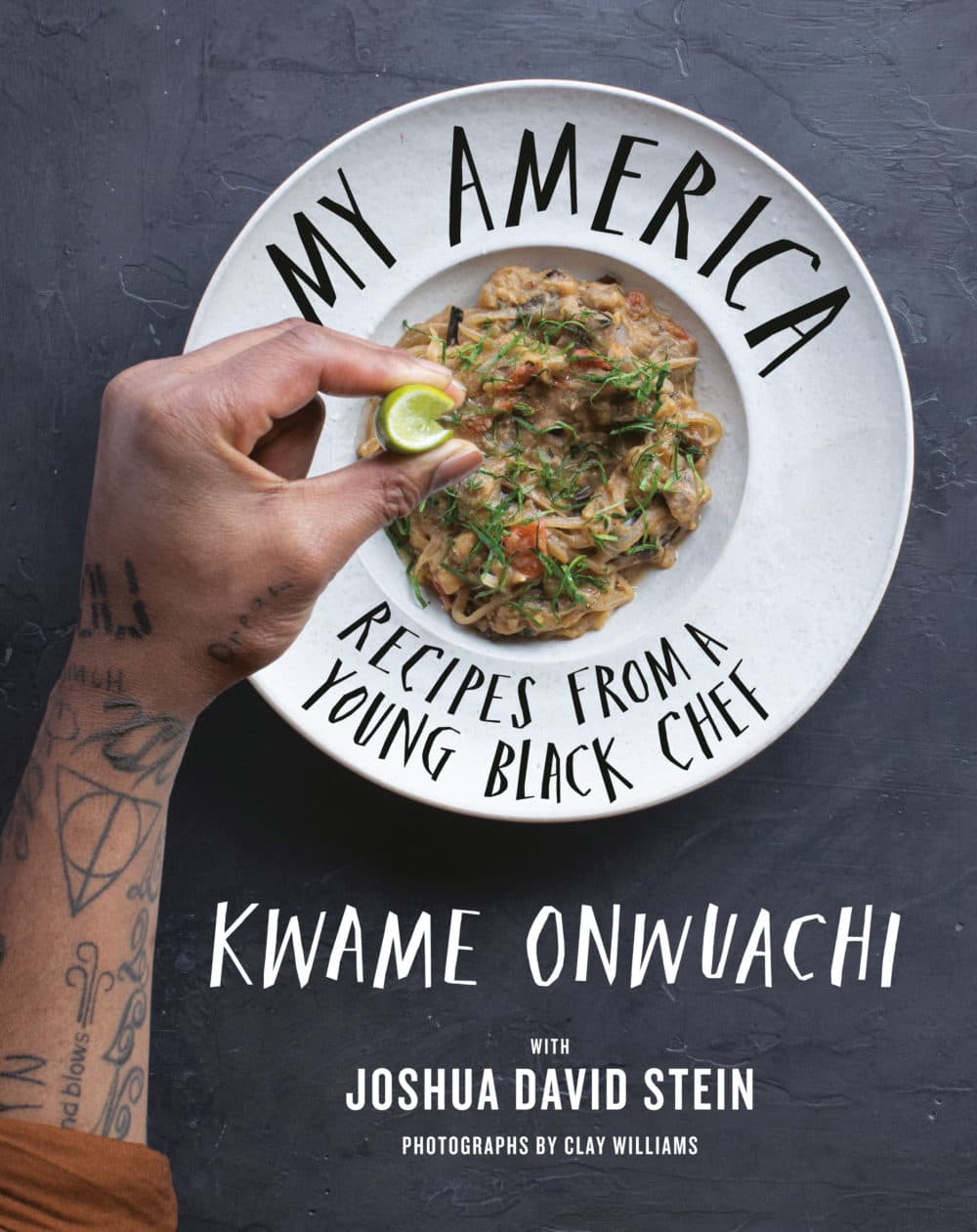 The cover of "My America" by Kwame Onwuachi. (Courtesy)