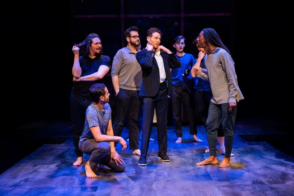 The cast of "The Inheritance" at SpeakEasy Stage Company. (Courtesy Nile Scott Studios)