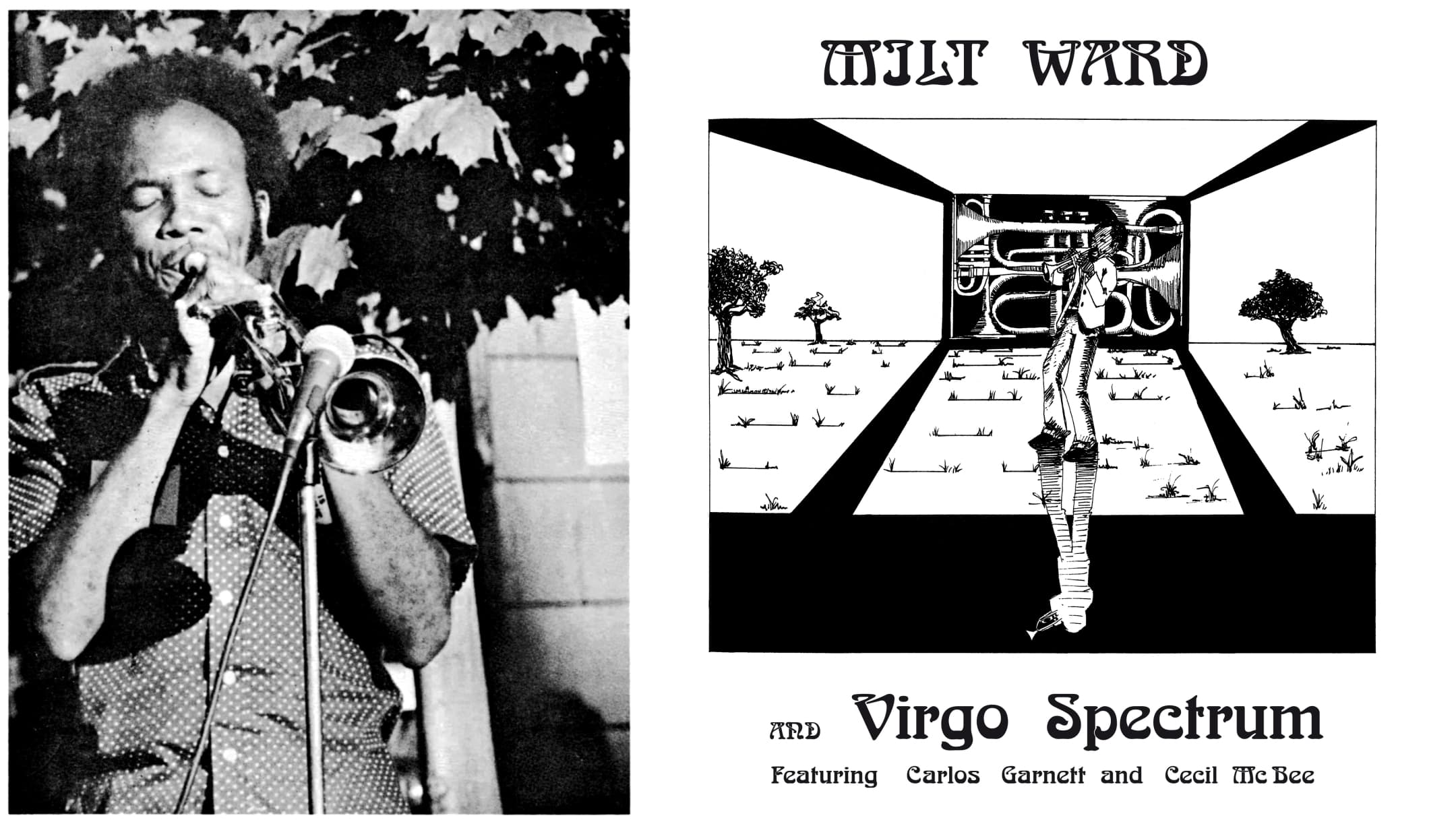 Trumpeter Milt Ward's 1970s jazz album, "Milt Ward and Virgo Spectrum," is getting a proper reissue from Frederiksberg Records. (Courtesy Frederiksberg Records)