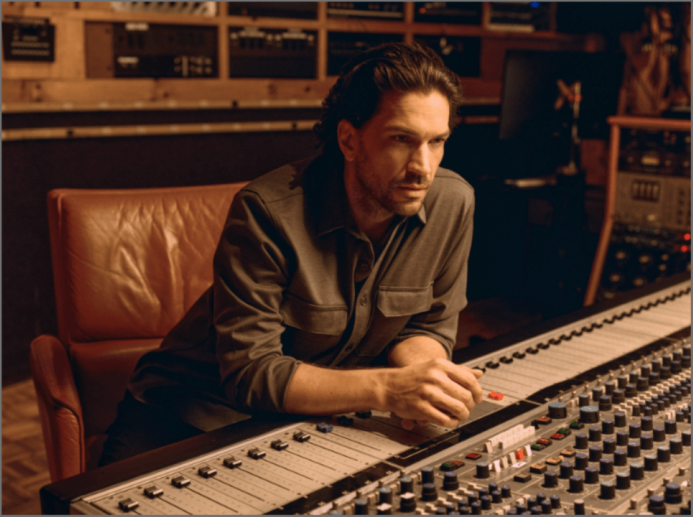 Will Swenson in a promo photo for "A Beautiful Noise, The Neil Diamond Musical." (Courtesy Emilio Madrid)