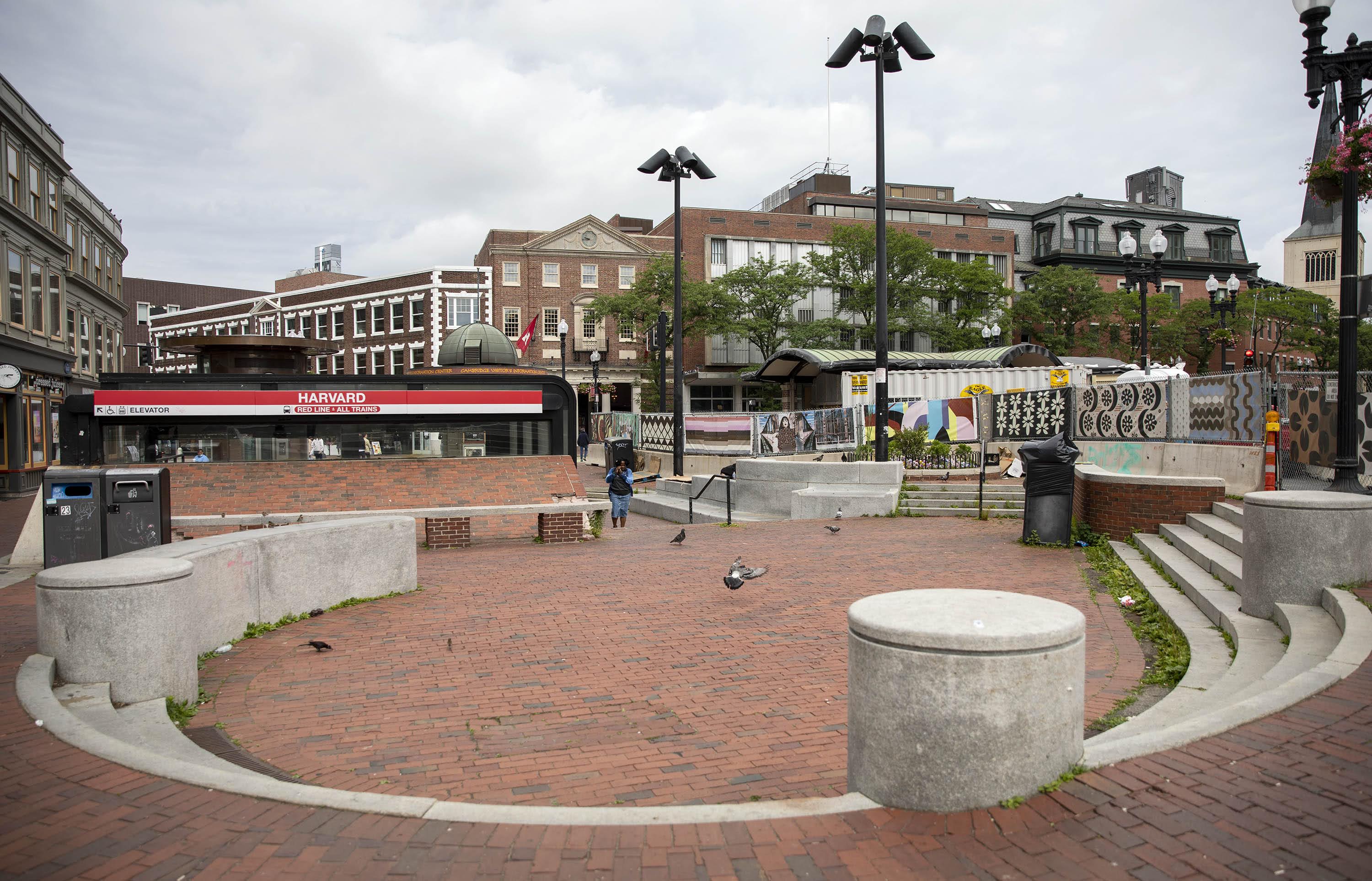 The Pit, in Harvard Square, is fondly remembered by many as a place where punk rockers would gather. (Robin Lubbock/WBUR)