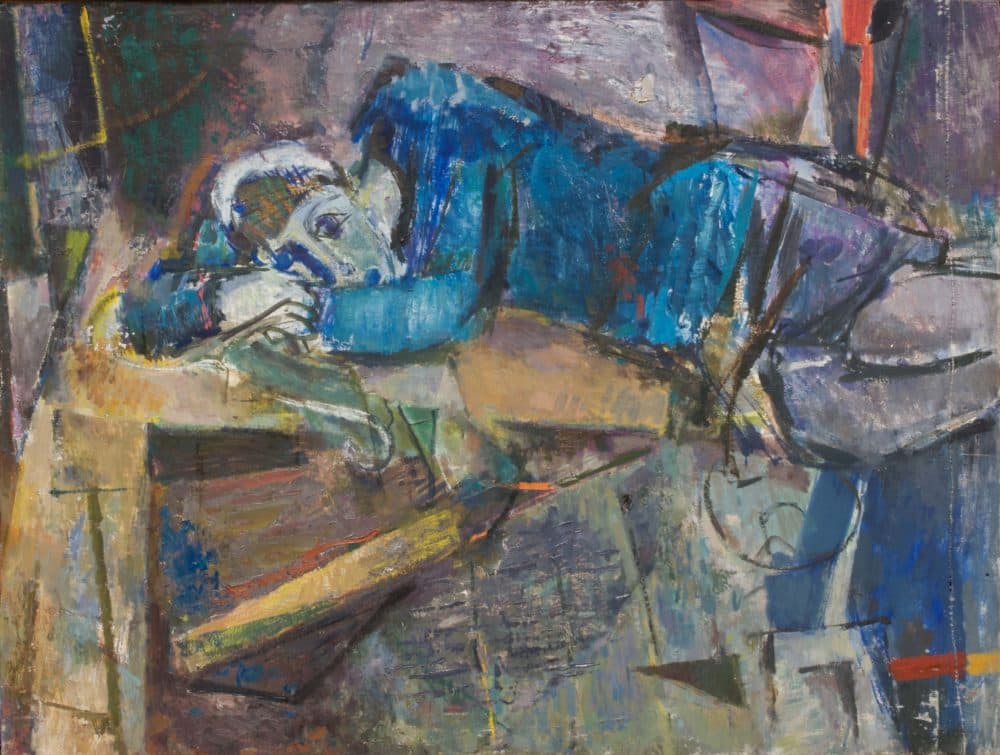 Felix Lembersky, Reclining Woman, 1964, oil on canvas. (Courtesy)