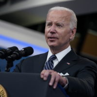 President Joe Biden speaks recently in Washington. (Evan Vucci/AP)