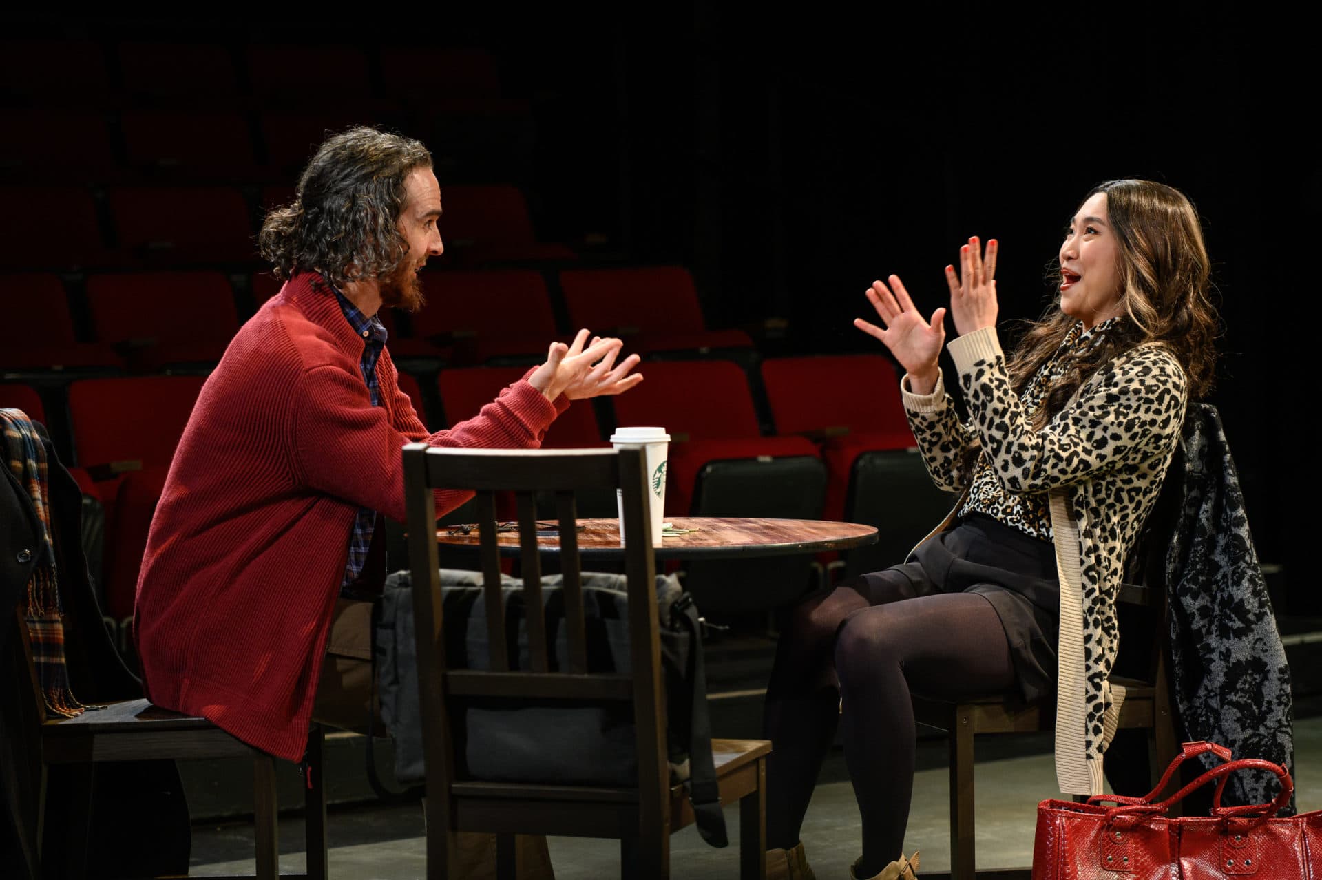 Michael Wood and Ann Dang in
