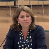 Somerville Superintendent Mary Skipper during an interview with the Boston School Committee on June 23.