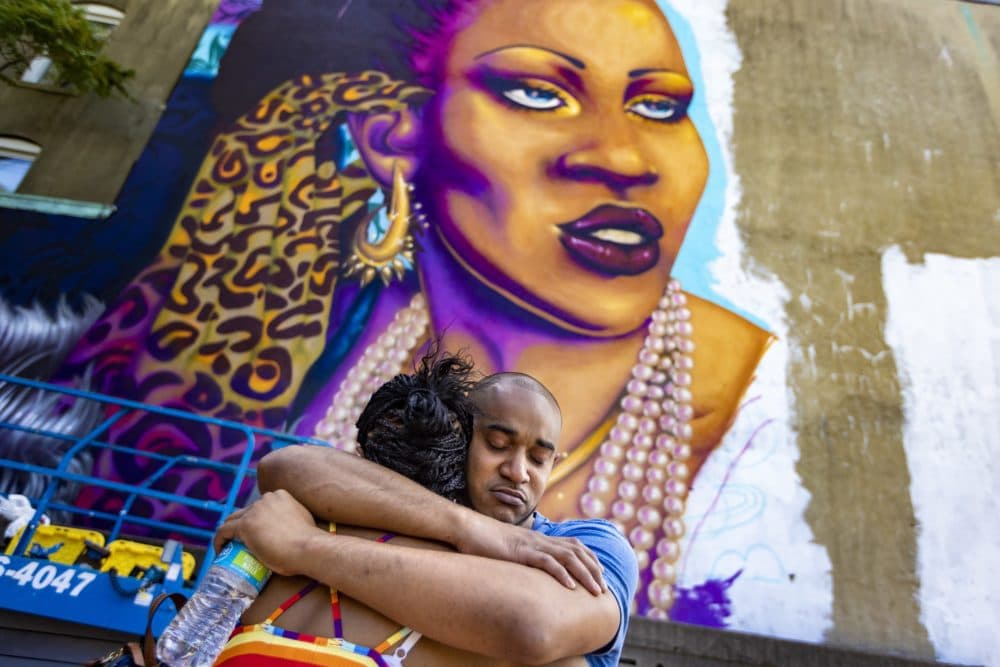 Rita Hester mural in Allston nears completion - Vimarsana News