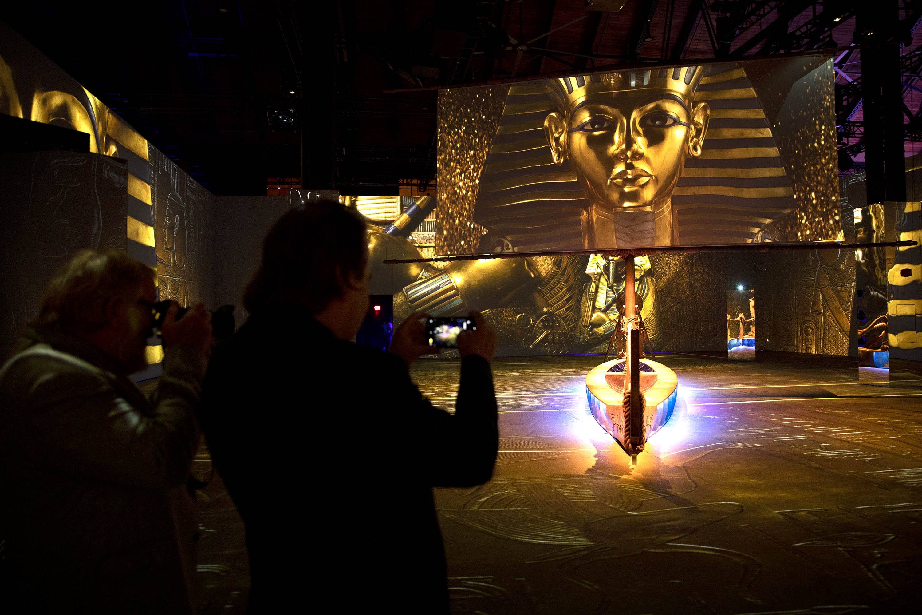 Beyond King Tut Invites Visitors Into An Immersive World Of The Ancient Egyptians Wbur News