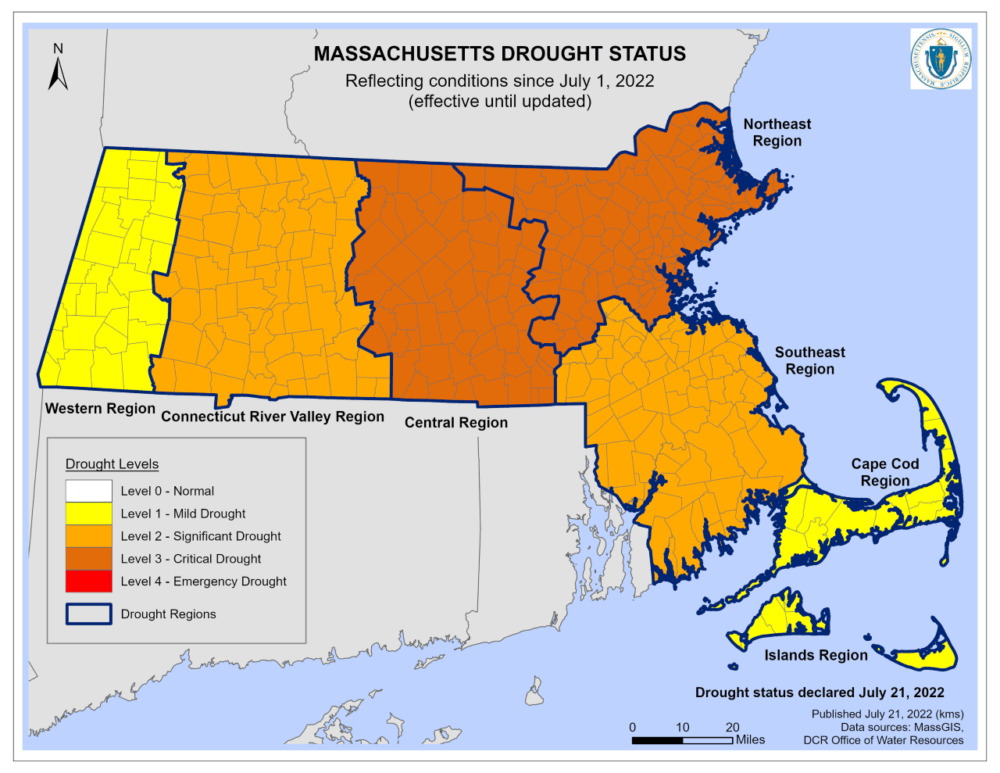 All of Massachusetts is officially in a drought - Vimarsana News